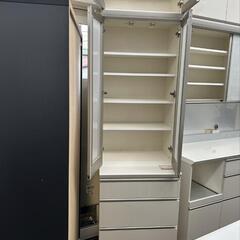 ★値下げしました❗【パモウナ】食器棚　キッチン収納　幅60cm 高さ230cm 💳自社配送時🌟代引き可💳※現金、クレジット、スマホ決済対応※
