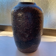 黒壺、花瓶