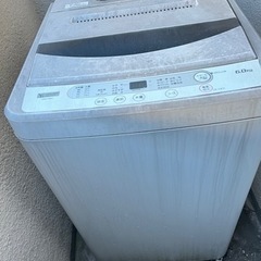 洗濯機　ヤマダセレクト　YWM-T60G1 60KG