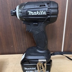 P6769 未使用！　makita マキタ　インパクトドライバ　TD149DRFXB 18V 3.0Ah バッテリ×2 充電器　定価59800円　プラクラ東区本町店　札幌