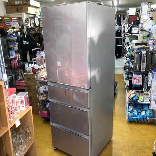 家電 5ドア冷蔵庫 三菱 2019年製 455L MR-B46D - ドレッサー 家電 5ドア冷蔵庫 三菱 2019年製 455L MR-B46D - ドレッサー
