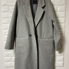 w closet チェスターコート グレー フリーサイズ 美品