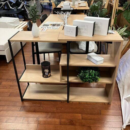 お手頃価格 SOKO+麻布店/スライドオープンシェルフ 棚 お手頃価格 SOKO+麻布店/スライドオープンシェルフ 棚