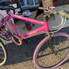 切り替え付 Airbikeクロスバイク 自転車 防犯登録可 中古 リサイクル
