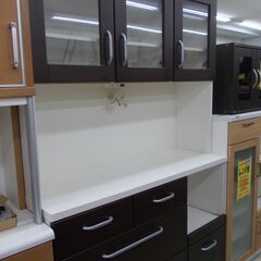 J2186 良品 高橋木工所 食器棚 レンジボード キッチンボード キッチン 