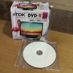 TDK DVDーR 未使用 残13枚