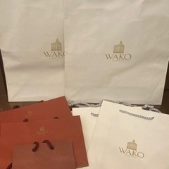 和光　WAKO  紙袋セット