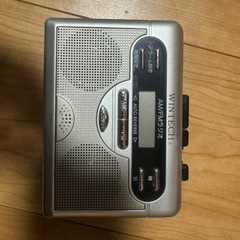 ラジオ付きテープレコーダー　