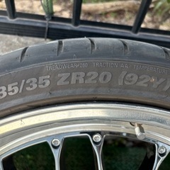 「中古」タイヤホイール　235/35/20 8.5J 売ります