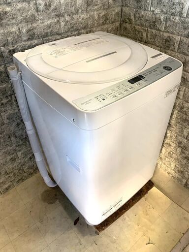 全国送料無料★3か月保障付き★洗濯機★2020年★シャープ★7.0kg★ES-GE7E-W★S-303