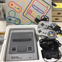 スーパーファミコン本体(箱付)＋ソフト7本セット