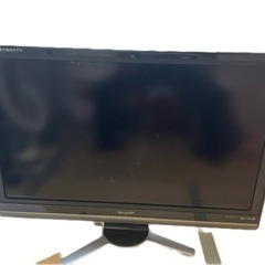 シャープ 液晶テレビ 0円 無料 差し上げます