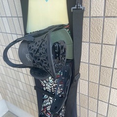 スノーボード ビンディング付　