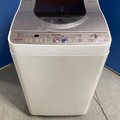 【無料】SHARP 5.5kg洗濯機 ES-TG55J-P 20...