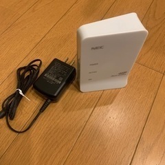 【超最終値下げ】NEC Wi-Fiルーター　PA-WF300HP2
