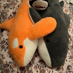 サメ　ぬいぐるみ　抱き枕