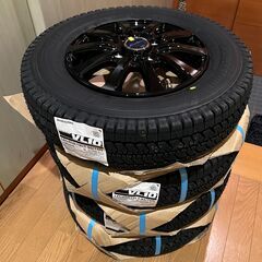 【新品】スタッドレス(ブリザックVL10)＆アルミ(12inch...