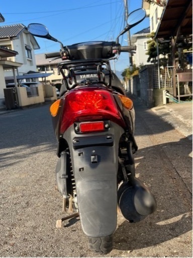 ヤマハ　ジョグ　SA36J　　赤　4スト　インジェクション車　水冷　実働　現状車 YAMAHA ヤマハ JOG ジョグ SA36J 4サイクル FI車 インジェクション