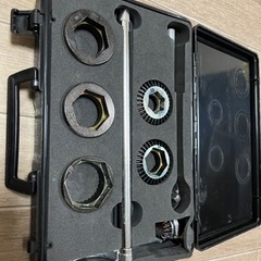 カクダイ　立形金具しめつけ工具セットラチェット式