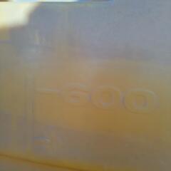 水タンクスイコー ローリータンク完全液出し600L  /水タンク 防除槽など