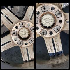 BMW Mスポーツアルミ 225/40R18 バリ山