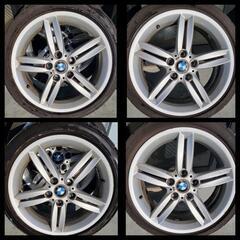 BMW Mスポーツアルミ 225/40R18 バリ山
