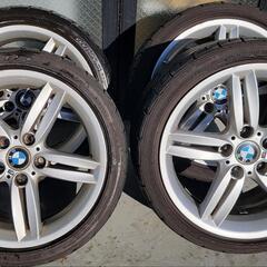 BMW Mスポーツアルミ 225/40R18 バリ山