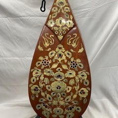 【‼️希少品‼️】🌟螺鈿紫檀五弦琵琶🌟ハードケース付き🌟