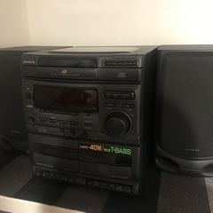 CD ×3・ラジオ・カセット×2聞けます