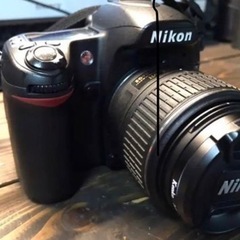 【ネット決済・配送可】カメラ　一眼レフ　NikonD80 お買い...