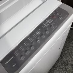 🙇‍♂️h060119売約済み❌5237‼️配送設置は無料🙌‼️最新2020年製✨Panasonic 7kg 洗濯機