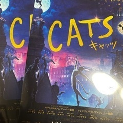 CATS キャッツ　ミュージカル映画　クリアファイル　2枚