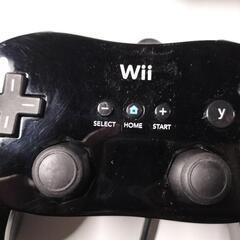 Wii クラシックコントローラーPRO ブラック