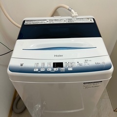3ヶ月使用美品！5.5kg洗濯機