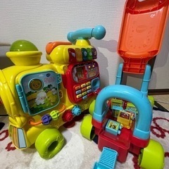 電車！ブロック！乗用玩具！日本語、英語流れます！