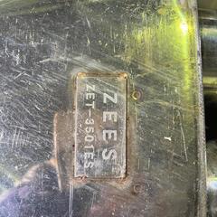 ZEES ２本出しマフラー左右セット リアピース 加工ベース