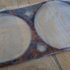 w124 　メーターパネル　木目柄