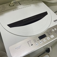 【洗濯機】sharp es-ge4b 