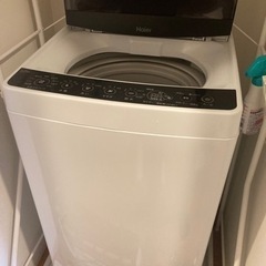 2020年購入 洗濯機 Haier