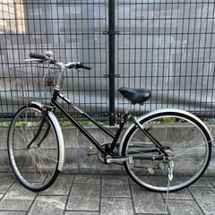 黒のカゴ付き自転車 - 特価5000円 