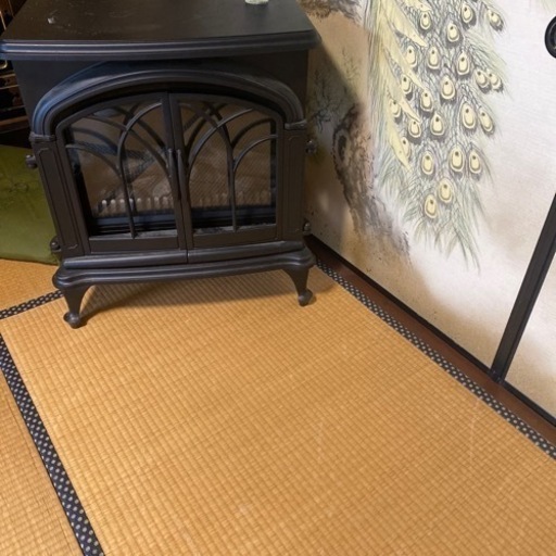 ワイド暖炉風ファンヒーター