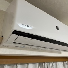 SHARP エアコン　AYH22DH（取り外し可能な方）