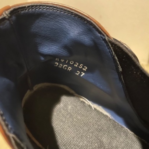 【REGAL】28㎝ 革靴 チェッカーブーツ サイドゴア リーガル ビジネス