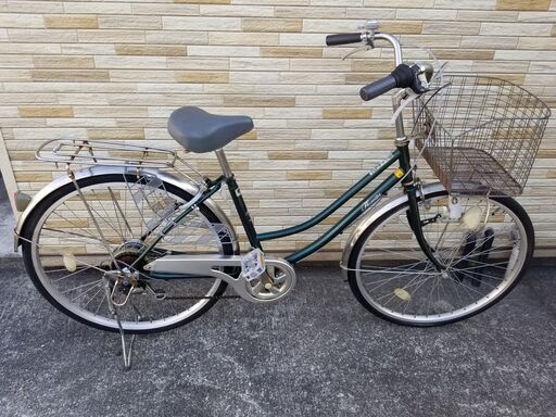 中古自転車 6段変速 26インチ ブロックダイナモ 軽整備済み 防犯登録対応 町田市 相模原市088MM