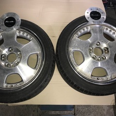 ワーク製 ユーロライン 4本 5穴4穴兼用 114.3 平成物