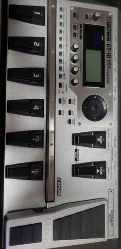 BOSS GT-10 GUITAR EFFECTS PROCESSOR マルチエフェクター 動作確認