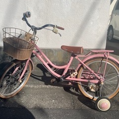 美品　ブリヂストン　子供用自転車　13インチ　ピンク