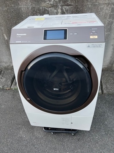 【洗剤、柔軟剤自動投入】2017年 11kg/6kg Panasonic パナソニック ドラム式洗濯機