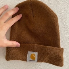 【ネット決済・配送可】CARHARTT ニット帽（1）