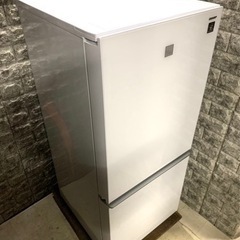 全国送料無料★3か月保障付き★冷蔵庫★2017年★シャープ★SJ-G14E4-W★R-364 全国送料無料☆3か月保障付き☆冷蔵庫☆2017年☆シャープ